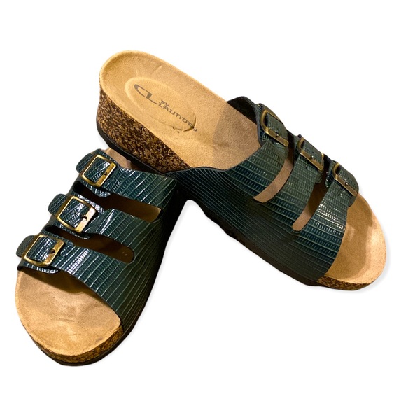 Women’s Cork Wedge Sandal size 6.5 - Picture 2 of 7